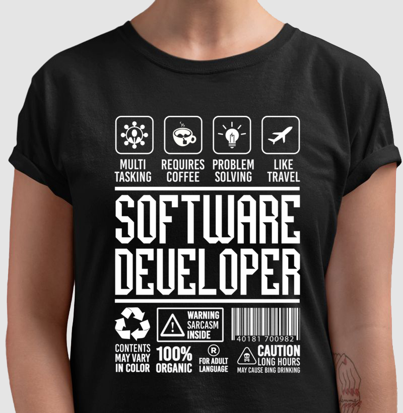 Camiseta Software Developer - Imagem 2