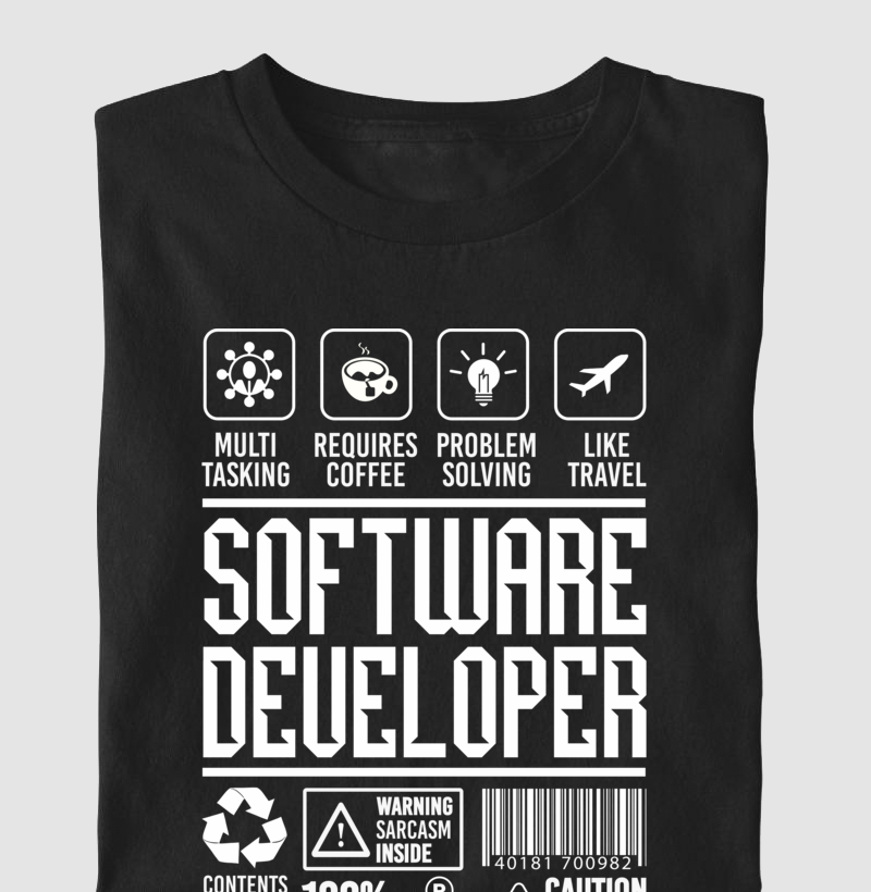 Camiseta Software Developer - Imagem 3